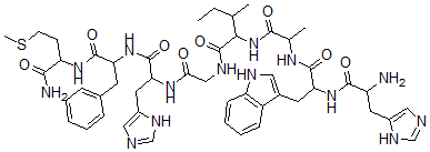 CAS 登录号：135727-57-0， 蛙紧张肽M