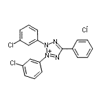 CAS 登录号：135788-07-7， 2,3-二(3-氯苯基)-5-苯基-2H-四唑-3-鎓氯化物