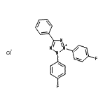 CAS#: 135788-09-9, 2,3-Bis(4-Fluorophenyl)-5-Phenyl-2H-Tetrazol-3-Ium Chloride