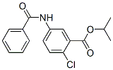 CAS 登录号：135813-46-6， 5-(苯甲酰基氨基)-2-氯-苯甲酸 1-甲基乙基酯
