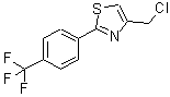 CAS#: 135873-35-7, 4-(Chloromethyl)-2-[4-(Trifluoromethyl)Phenyl]-1,3-Thiazole