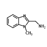 CAS 登录号：135875-04-6， 1-(1-甲基-1H-苯并咪唑-2-基)甲胺