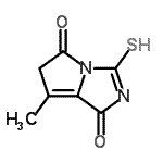 CAS#: 13594-06-4, 7-Methyl-3-Thioxo-2,3-Dihydro-1H-Pyrrolo[1,2-c]Imidazole-1,5(6H)-Dione