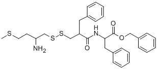 CAS#: 135949-60-9, Phenylmethyl (2S)-2-[[2-[[(2S)-2-Amino-4-Methylsulfanylbutyl]Disulfanylmethyl]-3-Phenylpropanoyl]Amino]-3-Phenylpropanoate