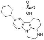 CAS#: 135991-95-6, 8-Cyclohexyl-2,3,3a,4,5,6-Hexahydro-1H-Pyrazino[3,2,1-jk]Carbazole Hydrochloride (1:1)