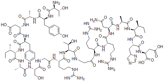 CAS 登录号：136058-52-1， 蛋白质激酶抑制肽(6-24)