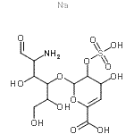 CAS#: 136098-01-6, 2-amino-2-deoxy-4-O-(4-deoxy-2-O-sulfohex-4-enopyranuronosyl)-Hexose sodium salt (1:1)