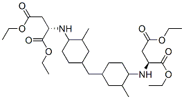 CAS 登录号：136210-32-7， 二乙基2-[[4-[[4-[(1,4-二乙氧基-1,4-二氧代丁烷-2-基)氨基]-3-甲基环己基]甲基]-2-甲基环己基]氨基]丁二酸酯