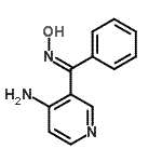 CAS 登录号：136227-16-2， 3-[(E)-(羟基亚胺)(苯基)甲基]-4-吡啶胺