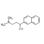CAS 登录号：13634-66-7， 3-(二甲基氨基)-1-(2-萘基)-1-丙醇