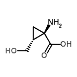 CAS#: 136378-52-4, (1R,2R)-1-Amino-2-(Hydroxymethyl)Cyclopropanecarboxylic Acid
