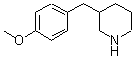 CAS#: 136422-65-6, 3-(4-Methoxybenzyl)Piperidine