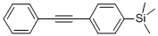 CAS#: 136459-72-8, 1-(2-Phenylethynyl)-4-(Trimethylsilyl)-Benzene