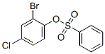 CAS 登录号：13659-16-0， 苯磺酸2-溴-4-氯苯基酯