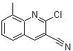 CAS#: 136812-21-0, 2-Chloro-8-Methyl-3-Quinolinecarbonitrile