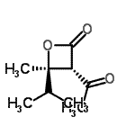 CAS#: 136814-05-6, (3S,4R)-3-Acetyl-4-Isopropyl-4-Methyl-2-Oxetanone
