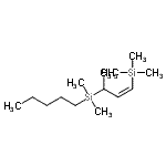 CAS 登录号：136935-52-9， {(1Z)-3-[二甲基(戊基)硅烷基]-1-丁烯-1-基}(三甲基)硅烷