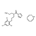 CAS#: 136958-25-3, N-Propyl-N-[2-(2,4,6-Trichlorophenoxy)Ethyl]-1H-Imidazole-1-Carboxamide - 2H-1,2-Thiazocine (1:1)
