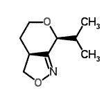 CAS#: 136968-84-8, (3aS,7S)-7-Isopropyl-3,3A,4,5-Tetrahydro-7H-Pyrano[3,4-c][1,2]Oxazole