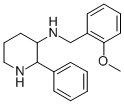 CAS#: 136982-36-0, (2S,3S)-N-[(2-Methoxyphenyl)Methyl]-2-Phenyl-3-Piperidinamine