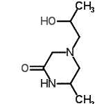 CAS 登录号：137066-48-9， 4-(2-羟基丙基)-6-甲基-2-哌嗪酮