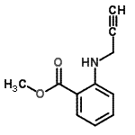 CAS 登录号：137105-06-7， 甲基2-(2-丙炔-1-基氨基)苯甲酸酯