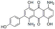 CAS 登录号：13716-91-1， 1,5-二氨基-4,8-二羟基-2-(4-羟基苯基)蒽醌