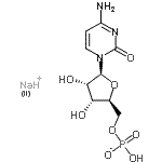 CAS#: 13718-47-3, Sodium 4-amino-1-[5-O-(hydroxyphosphinato)-beta-L-ribofuranosyl]-2(1H)-pyrimidinone