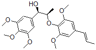 CAS 登录号：137196-25-9， (1R,2R)-2-[2,6-二甲氧基-4-[(E)-丙-1-烯基]苯氧基]-1-(3,4,5-三甲氧基苯基)丙-1-醇