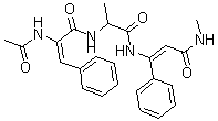 CAS#: 137348-25-5, Acetyl Dehydrophenylalanyl-Alanyl-N-Methyldehydrophenylalaninamide