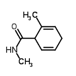 CAS 登录号：13737-26-3， N,2-二甲基-2,5-环己二烯-1-甲酰胺
