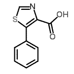 CAS#: 13743-14-1, 5-Phenyl-1,3-Thiazole-4-Carboxylic Acid
