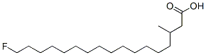 CAS#: 137442-09-2, 17-Fluoro-3-Methylheptadecanoic Acid
