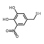 CAS#: 137444-26-9, 3-Nitro-5-(Sulfanylmethyl)-1,2-Benzenediol