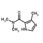 CAS#: 137480-36-5, N,N,4-Trimethyl-1H-Imidazole-5-Carboxamide