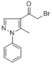 CAS 登录号：137577-00-5， 2-溴-1-(5-甲基-1-苯基-1H-吡唑-4-基)-乙酮