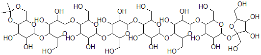 CAS#: 137637-68-4, O-(4,6-O-Isopropylidene-alpha-glucopyranosyl)-(1-4)-(O-alpha-glucopyranosyl-(1-4))(5)-O-alpha-glucopyranosyl-(1-2)-alpha-fructofuranoside