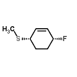 CAS#: 137742-59-7, (3R,6S)-3-Fluoro-6-(Methylsulfanyl)Cyclohexene