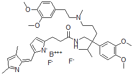 CAS 登录号：137759-83-2， 氟硼吡咯-维拉帕米