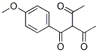 CAS#: 137833-36-4, 3-(4-Methoxybenzoyl)Pentane-2,4-Dione