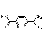 CAS 登录号：137853-21-5， 1-(5-异丙基-2-吡啶基)乙酮