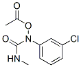 CAS 登录号：13790-09-5， N-乙酰氧基-N-(3-氯苯基)-N'-甲基脲