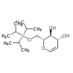 CAS#: 137915-37-8, 1,5-Anhydro-2-Deoxy-6-O-(Triisopropylsilyl)-D-Arabino-Hex-1-Enitol