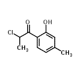 CAS 登录号：137937-50-9， 2-氯-1-(2-羟基-4-甲基苯基)-1-丙酮