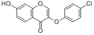 CAS 登录号：137987-94-1， 3-(4-氯苯氧基)-7-羟基苯并吡喃-4-酮