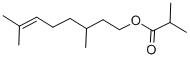 CAS#: 138-23-8, 3,7-Dimethyloct-7-Enyl 2-Methylpropanoate