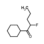 CAS 登录号：138042-74-7， 1-环己基-2-氟-1-戊酮