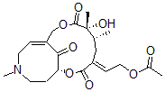 CAS 登录号：138079-62-6， [(2E)-2-[(1R,6R,7R,11Z)-7-羟基-6,7,14-三甲基-3,8,17-三氧代-2,9-二氧杂-14-氮杂双环[9.5.1]十七碳-11-烯-4-亚基]乙基]乙酸酯