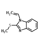 CAS#: 138174-52-4, 2-(Methylsulfanyl)-1-Vinyl-1H-Benzimidazole