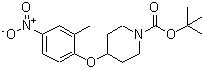 CAS#: 138227-68-6, 2-Methyl-2-Propanyl 4-(2-Methyl-4-Nitrophenoxy)-1-Piperidinecarboxylate